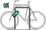 comment attacher son vélo - comment ne pas se faire voler son vélo - quel cadena utiliser pour accrocher son velo electrique - femmes à vélo electrique - femme en velo electrique - 