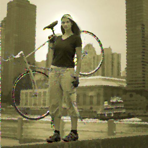 On peut frimer avec son vélo électrique - Elle est branché en vélo - C'est oiginal cette façon de faire du vélo électrique - un peu rebelle et belle en velo - http://www.all-about-the-bike.co.uk